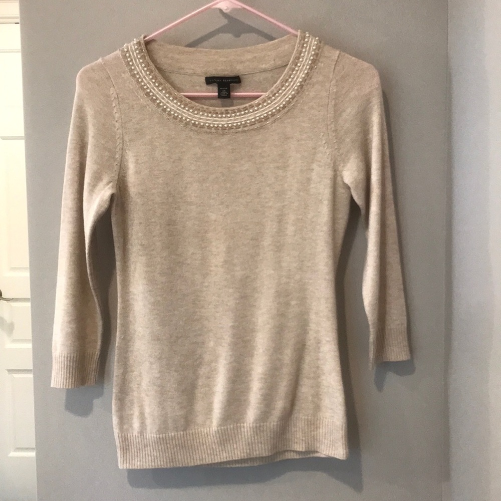 Banana Republic Jeweled Sweater